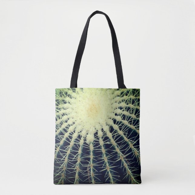 Bolso De Tela Fotografía de Cactus (Anverso)