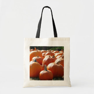 Bolso De Tela Fotografía de calabazas para Caída, Halloween o Dí