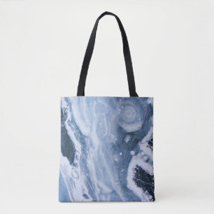 Bolso De Tela Fotografía de clausura del geodesia gris