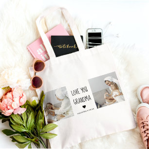 Bolso De Tela Fotografía de colección moderna Ama a tu abuela Me