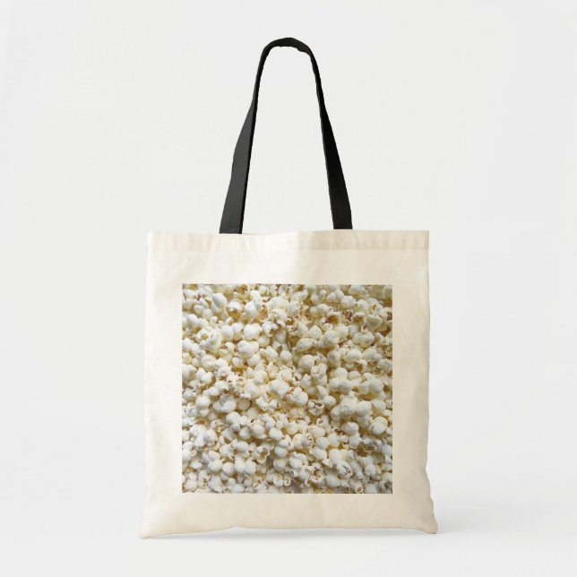 Bolso De Tela Fotografía de decoración de palomitas festivas (Frente)
