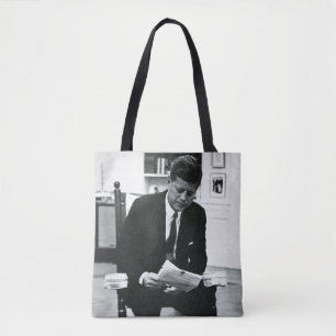 Bolso De Tela Fotografía de John F. Kennedy 2
