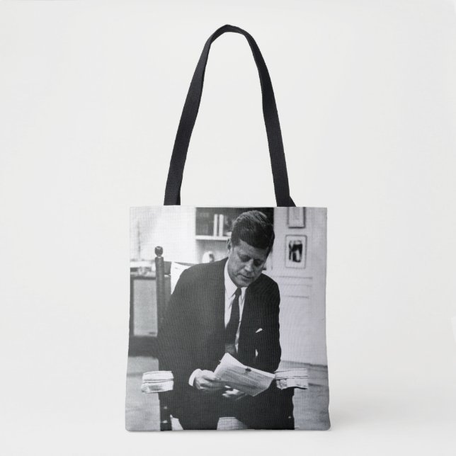 Bolso De Tela Fotografía de John F. Kennedy 2 (Anverso)