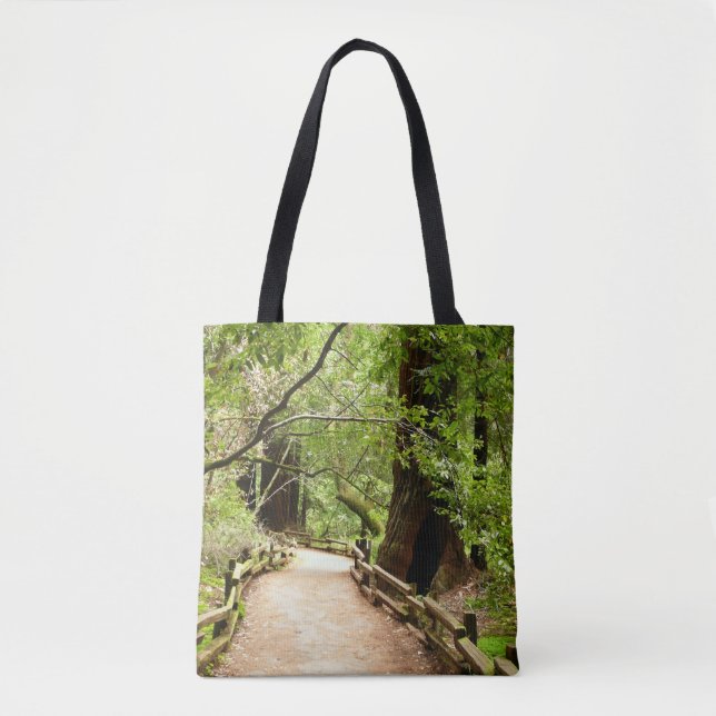 Bolso De Tela Fotografía de la Naturaleza de Camino II de Muir W (Anverso)