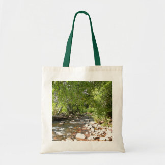 Bolso De Tela Fotografía de la naturaleza de Oak Creek II en Sed