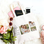 Bolso De Tela Fotografía de pareja colgante y regalo de esposa r<br><div class="desc">Fotografía de pareja colgante y regalo de esposa romántica</div>
