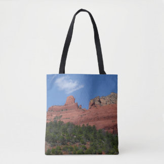 Bolso De Tela Fotografía de Steamboat Rock en Sedona Arizona