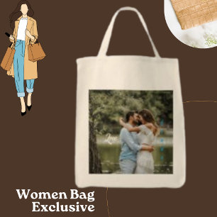 Bolso De Tela Fotografía de uniones de parejas de amor modernas