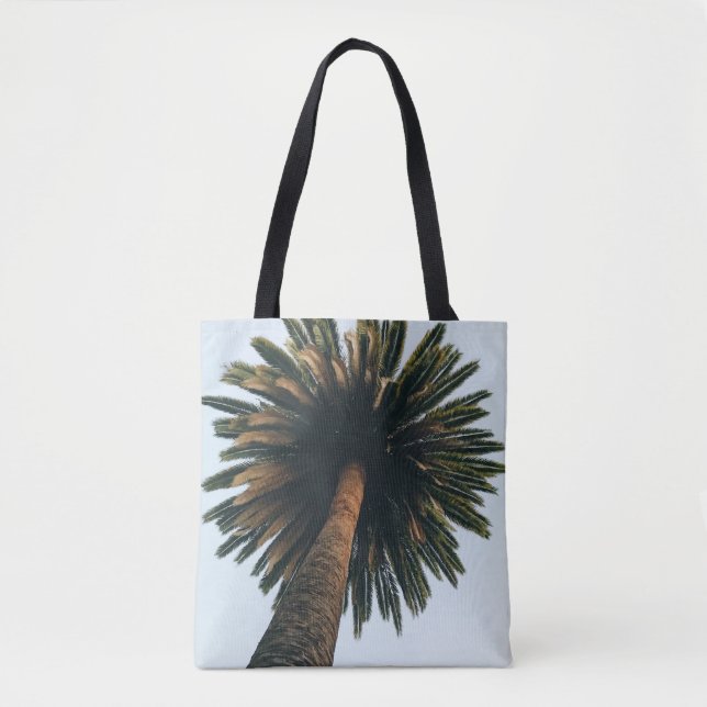 Bolso De Tela Fotografía del ojo de gusano de la palmera (Anverso)