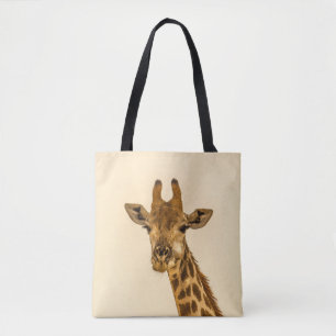 BOLSO DE TELA FOTOGRAFÍA FOTOGRÁFICA SELECTIVA DE GIRAFFE