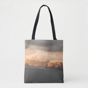 BOLSO DE TELA FOTOGRAFÍA PANORÁMICA DE MONTAÑA