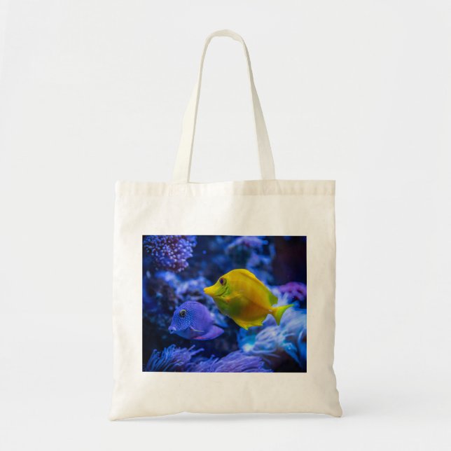 Bolso De Tela Fotos acuáticas náuticas Fotografía de animales ma (Frente)