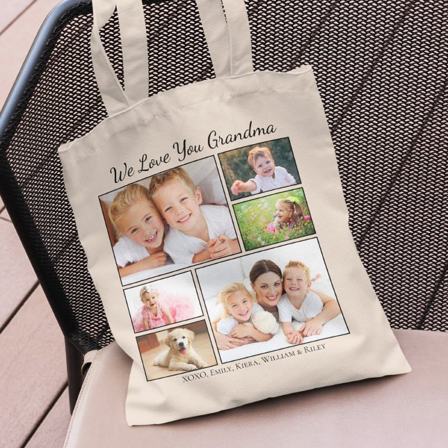 Bolso De Tela Fotos de la abuela personalizadas (Subido por el creador)
