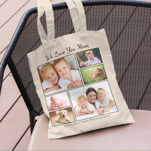 Bolso De Tela Fotos de mamá personalizadas (Subido por el creador)