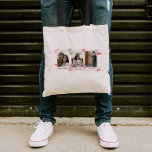 Bolso De Tela Fotos de parejas Personalizados y regalo de texto<br><div class="desc">¡Cree un conservador atemporal con nuestra camiseta de fotos Personalizado para parejas! Personalízalo con tus fotos favoritas de pareja en un diseño de inspiración retro, perfecto para aniversarios, el Día de San Valentín, o simplemente porque. Puedes personalizar con tus fotos y texto. Esta camisa es un regalo único para celebrar...</div>