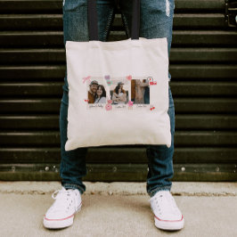 Bolso De Tela Fotos de parejas Personalizados y regalo de texto