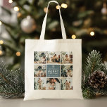 Bolso De Tela Fotos de varias vacaciones | Feliz Navidad | Regal<br><div class="desc">Fotos de vacaciones en Collage | Feliz Navidad | Regalo</div>