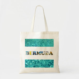 Bolso De Tela Fotos de viaje del Océano Azul tropical de Bermud