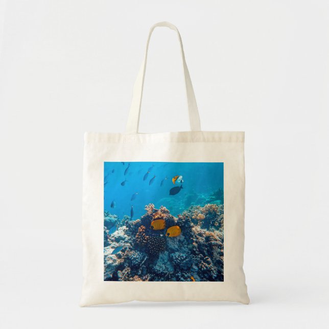 Bolso De Tela Fotos náuticas Fotografía de animales marinos Fish (Frente)