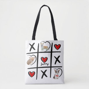 Bolso De Tela Fotos y nombre de XOXO Pet Lover