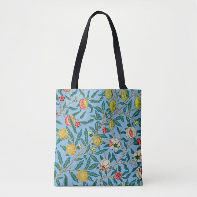 Bolso De Tela Four Fruits, pattern by William Morris (Anverso)