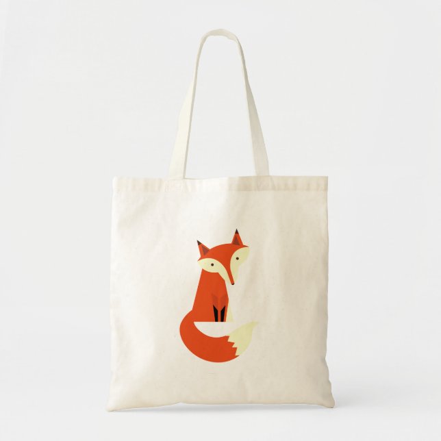 Bolso De Tela Fox (Frente)