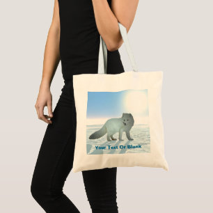 Bolso De Tela Fox ártica