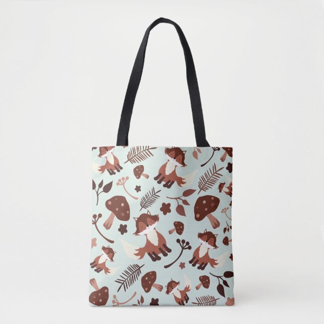 Bolso De Tela Fox caprichosa (Anverso)