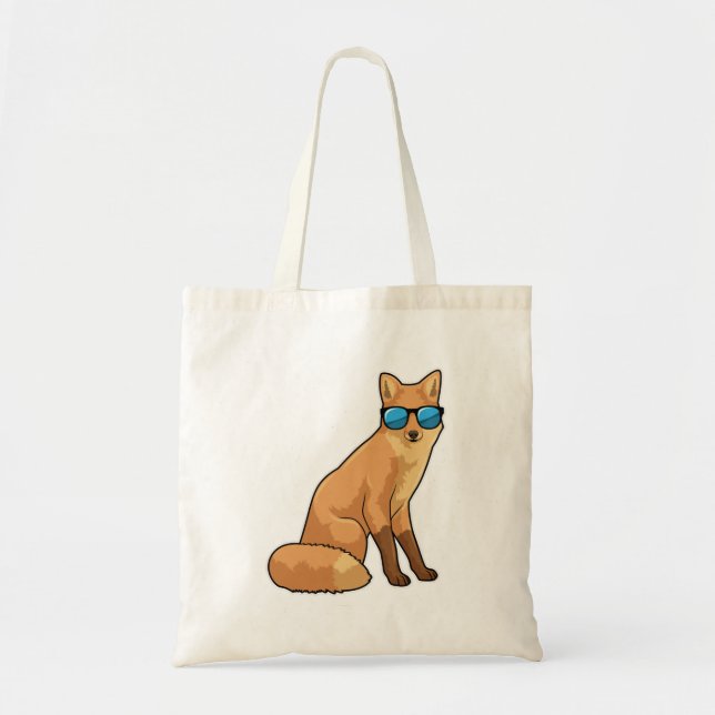 Bolso De Tela Fox con gafas de sol (Frente)