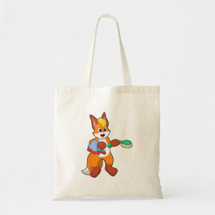 Bolso De Tela Fox con toalla y pincel