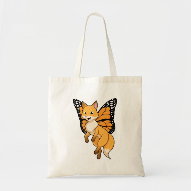 Bolso De Tela Fox con Wing (Frente)
