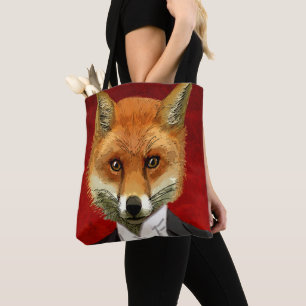 Bolso De Tela Fox En Demanda De Noche, Retrato