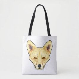 Bolso De Tela Fox Face