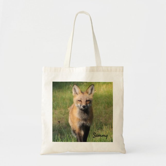Bolso De Tela Fox Friend Tote (Frente)