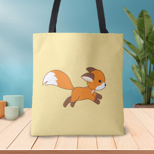 Bolso De Tela Fox lindo del funcionamiento