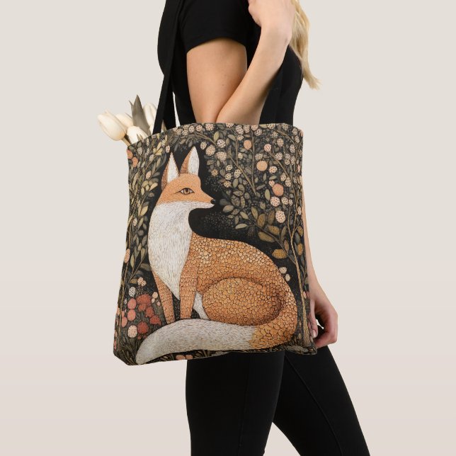 Bolso De Tela Fox Love (Detalle)