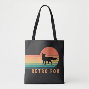 Bolso De Tela Fox retro