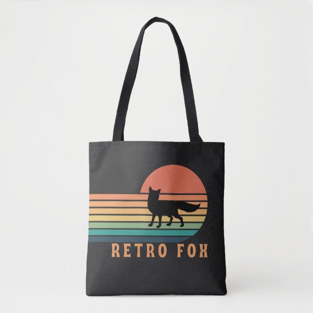 Bolso De Tela Fox retro (Anverso)