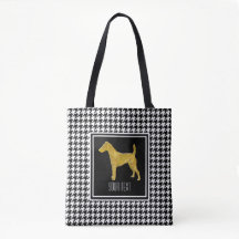 Fox terrier liso Houndstooth