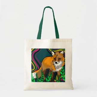 Bolso De Tela Fox Tote Bag
