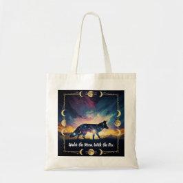 Bolso De Tela Fox Under the Moon Tote Bag