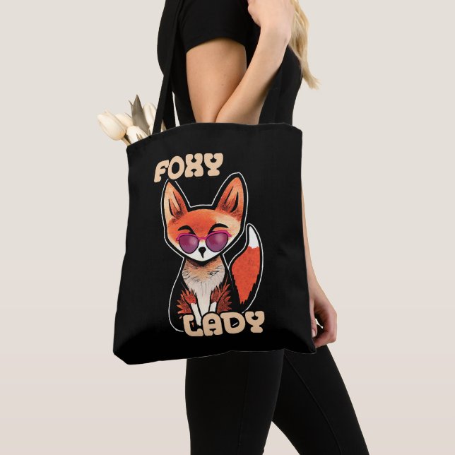 Bolso De Tela Foxy Lady | Cortar Fox (Detalle)