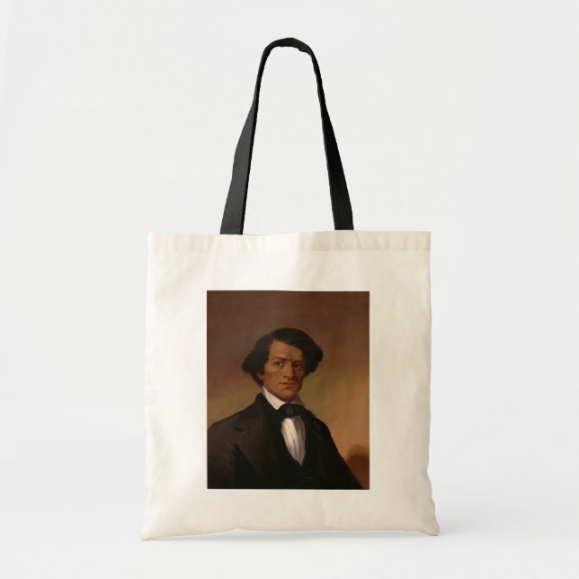 Bolso De Tela Fr3d3rick Bailey Douglass: Leyenda de derechos civ (Frente)