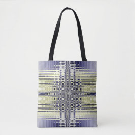 Bolso De Tela Fractal de ilusión óptica