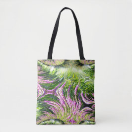 Bolso De Tela Fractal de paisajes de bog