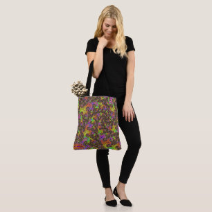 Bolso De Tela Fractal llamativo