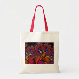 Bolso De Tela Fractal Peacock Ore