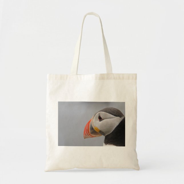 Bolso De Tela Frailecillo Islandia principal (Frente)