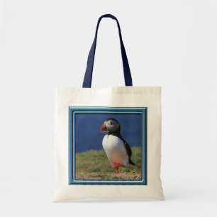 Bolso De Tela Frailecillos de la isla de Skomer