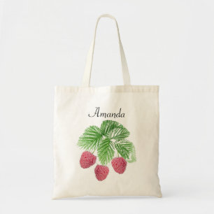 Bolso De Tela Frambuesas rojas maduras